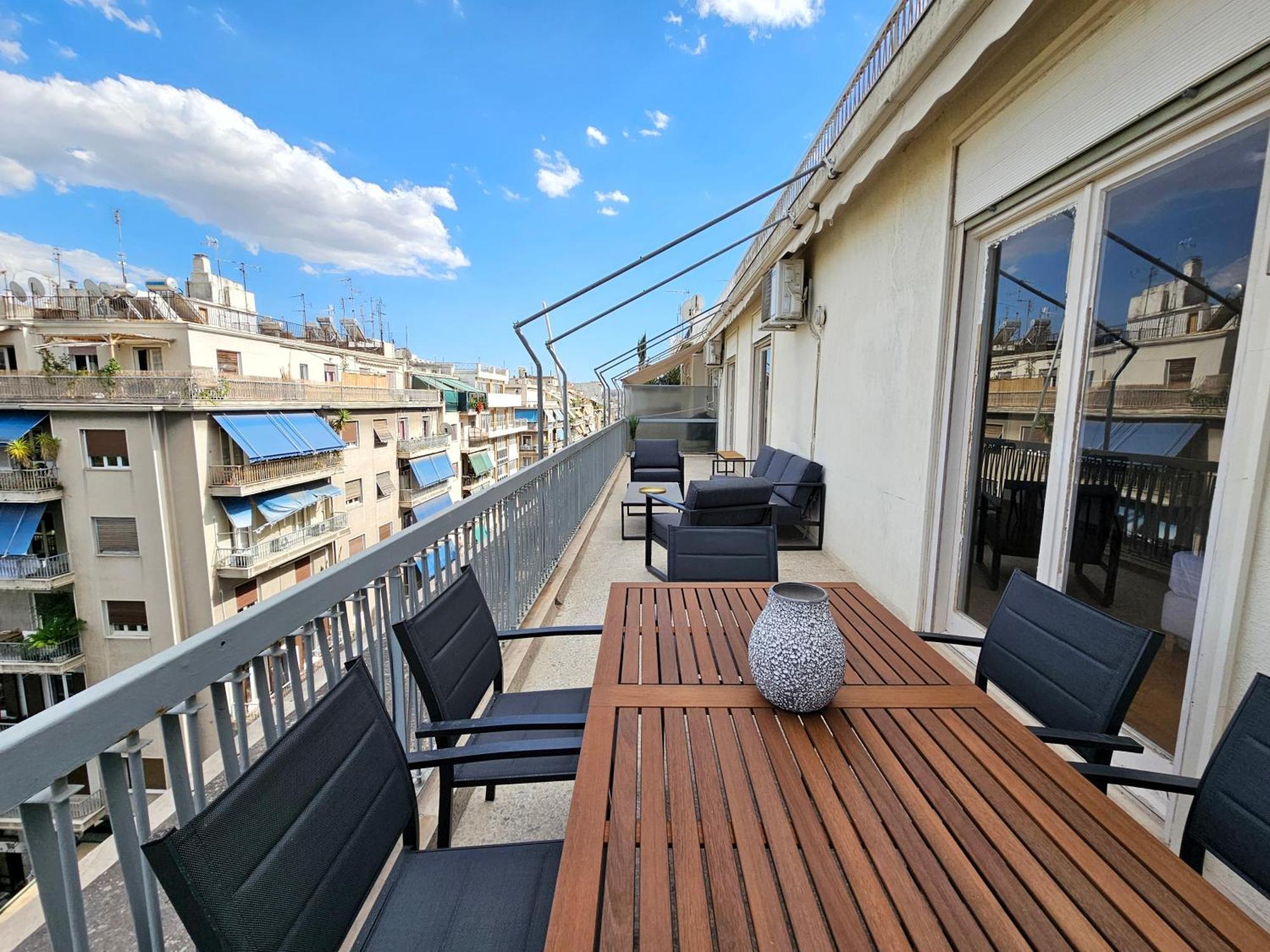 Victoria Capitan Apartments Athena Bagian luar foto